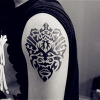 超拽霸气纹身扣扣个性头像