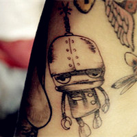 超拽霸气纹身扣扣个性头像