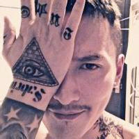 欧美时尚霸气男生纹身头像合集