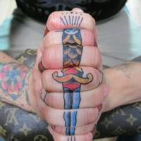 欧美时尚霸气男生纹身头像合集