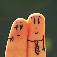 创意手指qq可爱搞笑头像图片