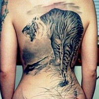 精选各种好看的qq个性纹身头像