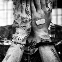 欧美霸气男生纹身头像合集