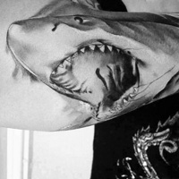 男女混搭霸气黑白纹身头像图片