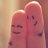 创意手指qq可爱搞笑头像图片