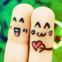 创意手指qq可爱搞笑头像图片