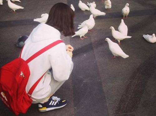 一个人的伤感 欧美范女生图片