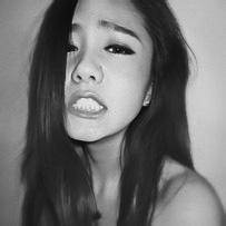 寂寞伤感的qq女生黑白头像