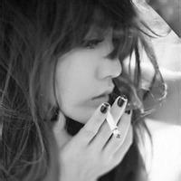 精选九月最新美女黑白头像图片