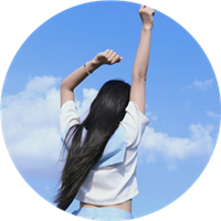 最新版圆形qq姐妹头像图片