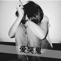 寂寞伤感的美女黑白头像图片