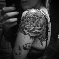 精选重口味qq黑白纹身头像