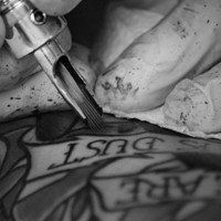 精选重口味qq黑白纹身头像