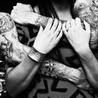 精选重口味qq黑白纹身头像