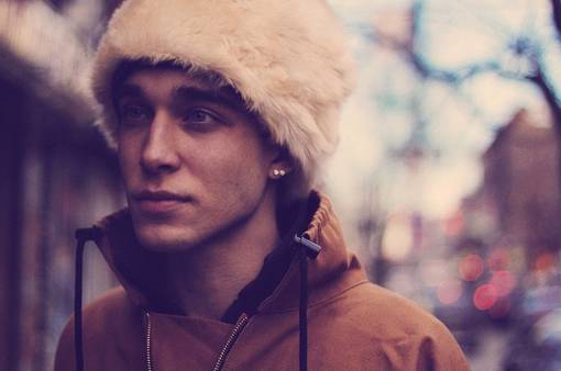 清新帅气的欧美范男生头像图片