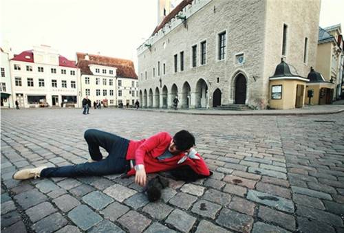 清新帅气的欧美范男生头像图片