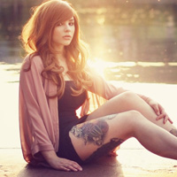 欧美范性感美女纹身头像合集