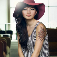 欧美范性感美女纹身头像合集