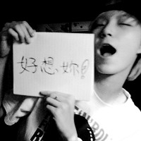 精选超拽男生上半身黑白头像