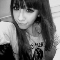 非主流唯美qq女生黑白头像图片