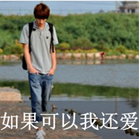 忧伤带字的qq男生个性头像