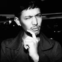 个性独特的欧美男生黑白头像