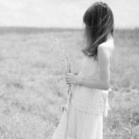 最新霸气女生黑白头像图片