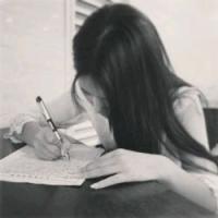 最新霸气女生黑白头像图片