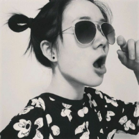 个性简约黑色系qq头像图片素材