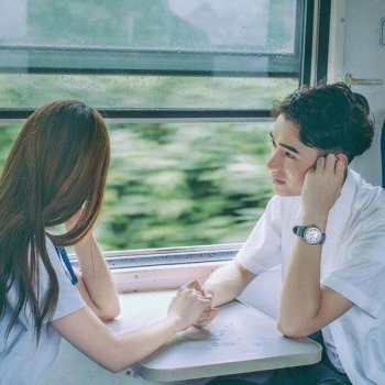 小清新QQ情侣头像一男一女图片