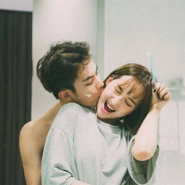 小清新QQ情侣头像一男一女图片