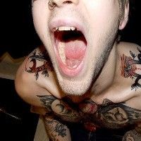 精选微信帅气男生纹身头像图片