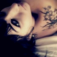 唯美好看的女生纹身头像图片