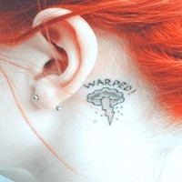 唯美好看的女生纹身头像图片