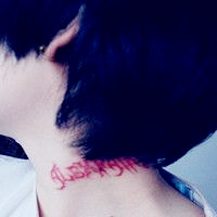 唯美好看的女生纹身头像图片