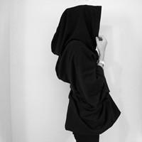 黑白系女生背影头像伤感图片