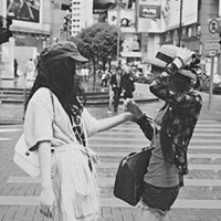 2016最新版qq姐妹黑白头像图片