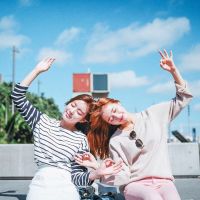 精选唯美的微信闺蜜头像图片