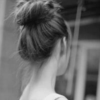 忧伤的女生黑白头像不带字图片