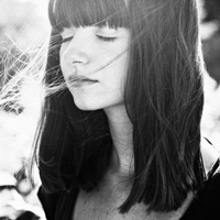 经典欧美风伤感头像黑白图片