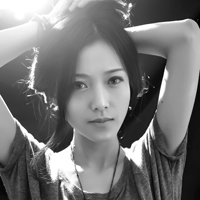 经典欧美风伤感头像黑白图片