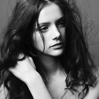 经典欧美风伤感头像黑白图片