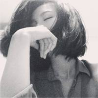 十月非主流女生黑白qq头像图片