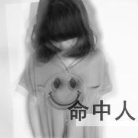 伤感落寞的非主流女生黑白头像