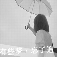 灰白带字女生伤感头像集锦