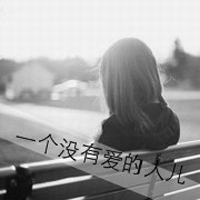 灰白带字女生伤感头像集锦