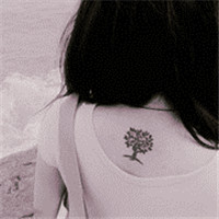 精选好看小清新女生纹身头像