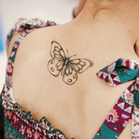 精选好看小清新女生纹身头像