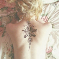 精选好看小清新女生纹身头像