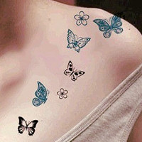 精选好看小清新女生纹身头像